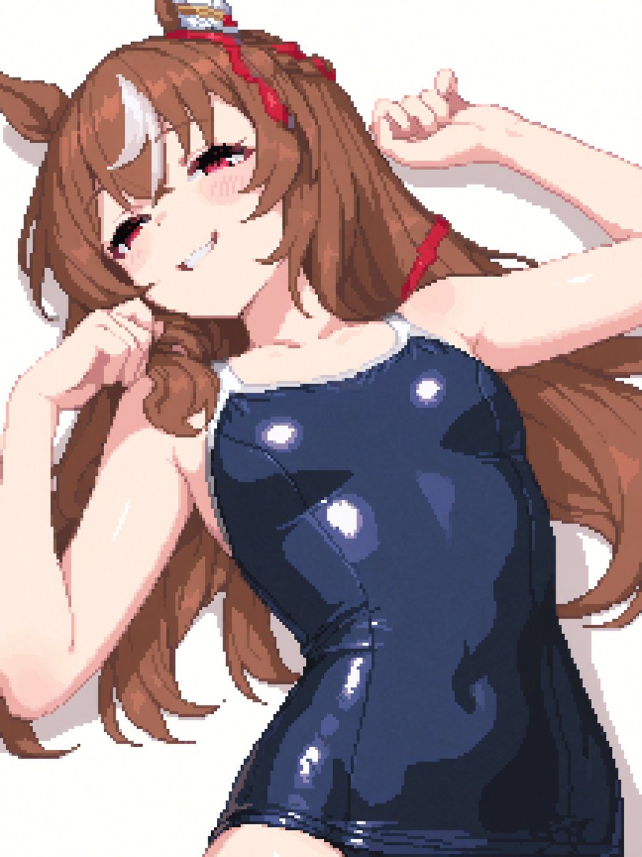 lobuster115's tweet photo. Still in Love

#stillinlove #pixelart #aiart #umamusume https://t.co/clDOBMUjif