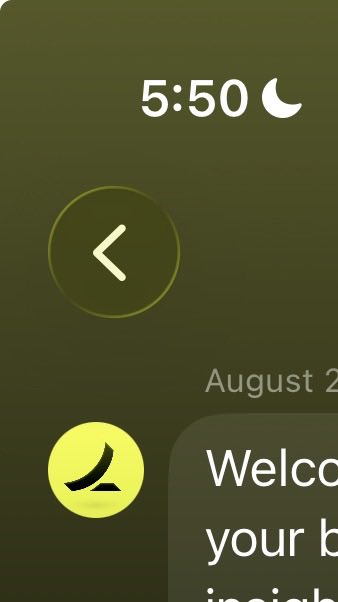 jsngr's tweet image. a favorite liquid glass detail is if you apply a color gradient background to your view, navigation buttons take on their glow
here we do it in @cobotco