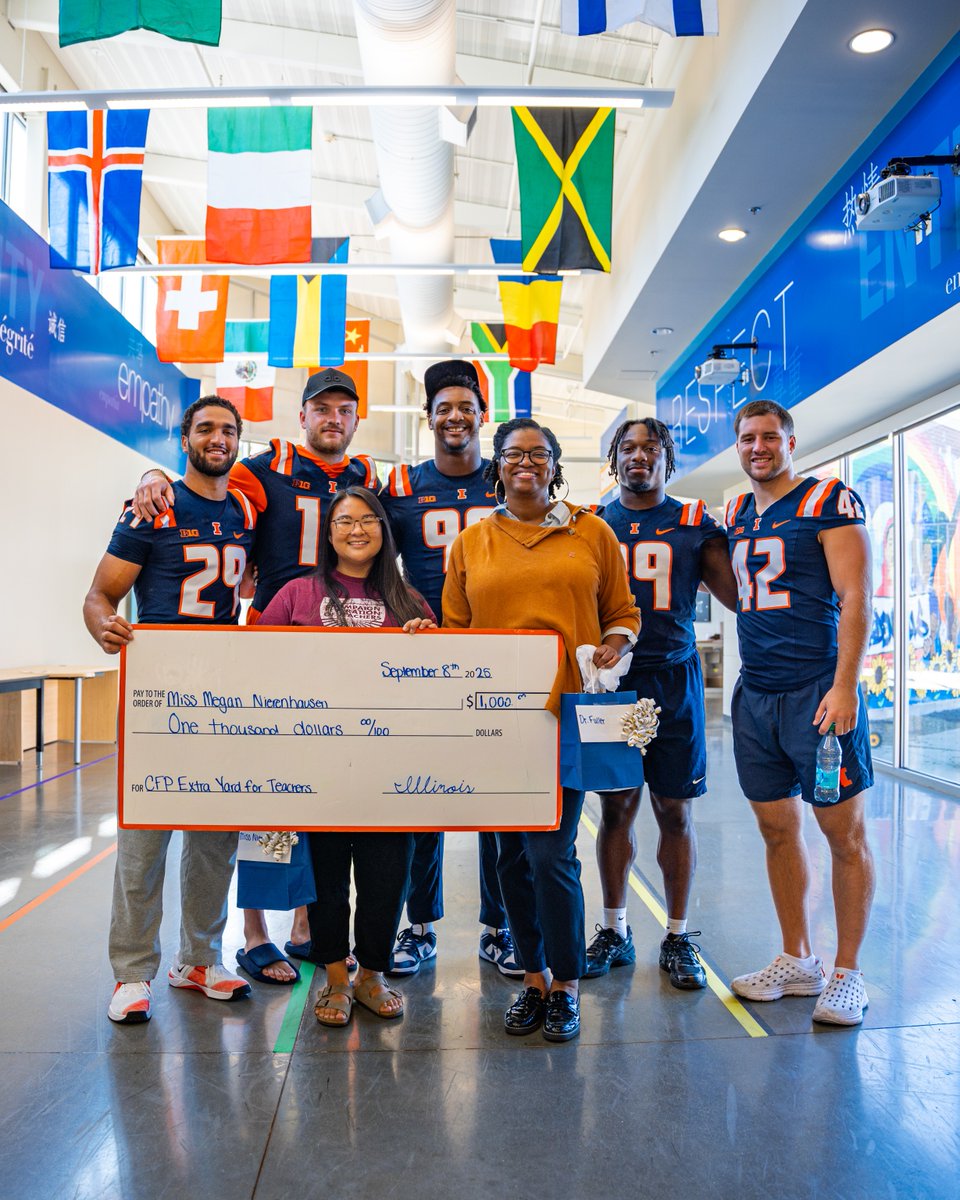 Illinois Football tweet media