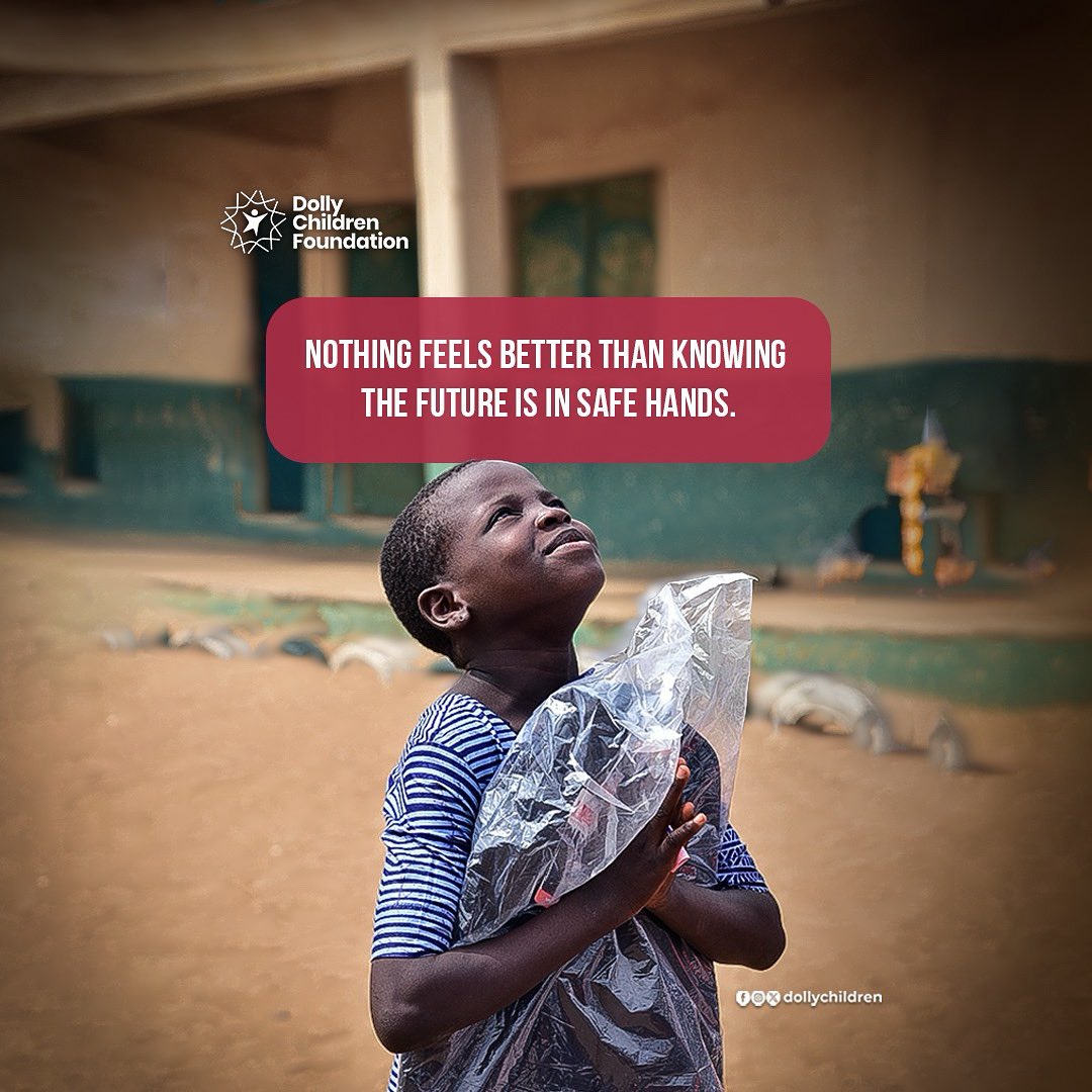 A child with a school bag, eyes lifted with hope, proof that the future is in safe hands. 

Join us in making sure more children return to school with confidence, support our work today.

#BackToSchool #EducationForAll