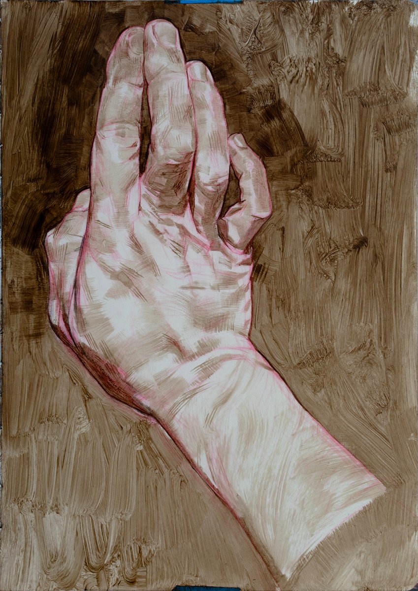 Redrawn and underpainting!