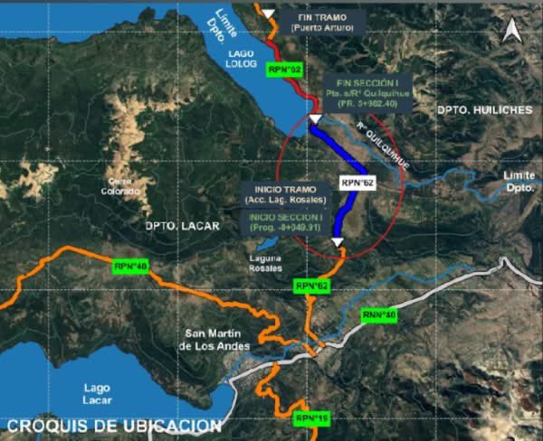 ¡Empezó la pavimentación de la RP62 entre Laguna Rosales y el Lago Lolog 🚧 Vamos a poder llegar al Lago Lolog por asfalto, más seguro y rápido 🙌 🤩 un impulso grande para el turismo y el crecimiento de la zona 

#Neuquén #Lolog