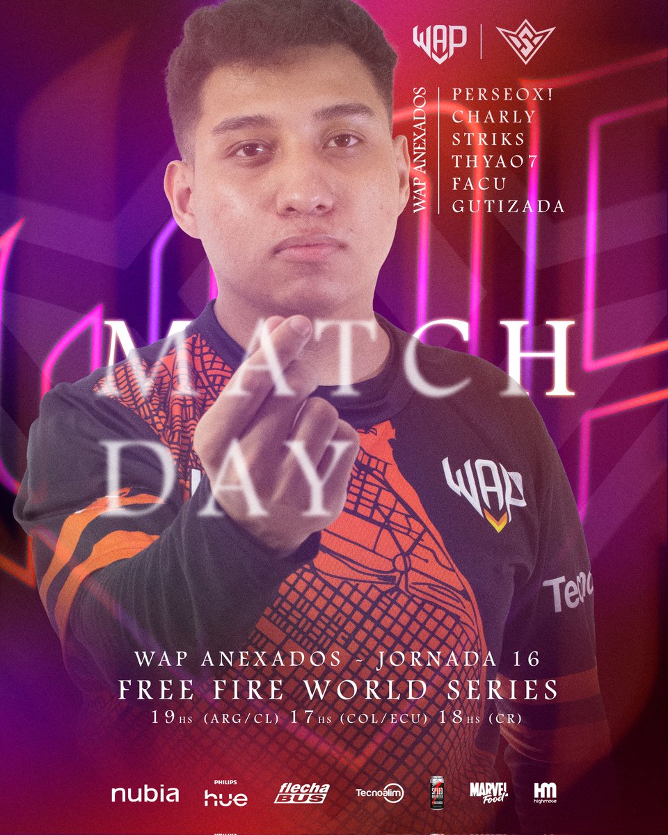 A la brevedad, 16ª jornada de la FFWS

¡Vamos, WAP! 🤎