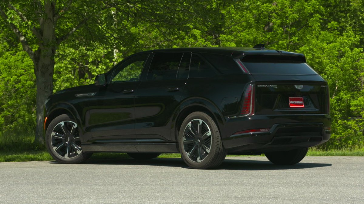 The 2025 <a href="/Cadillac/">Cadillac</a> Escalade IQ is bold, battery-powered, and built to keep the spirit of the Escalade alive, whether you’re ready for it or not. Watch our review now!

MORE: 🔗 motorweek.org/road-tests/202…