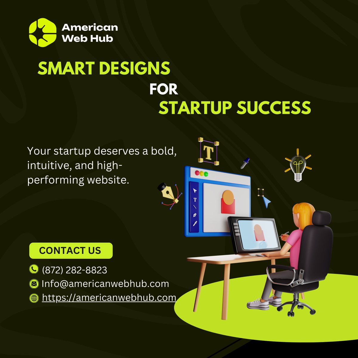 americanwebhub's tweet image. Smart Designs for Startup Success.
Your startup deserves a bold, intuitive, and high-performing website.
Let’s create your online presence — the right way.
americanwebhub.com
#StartupWebsite #InteractiveWebDesign #WebDevelopment #ConvertWithDesign #AmericanWebHub