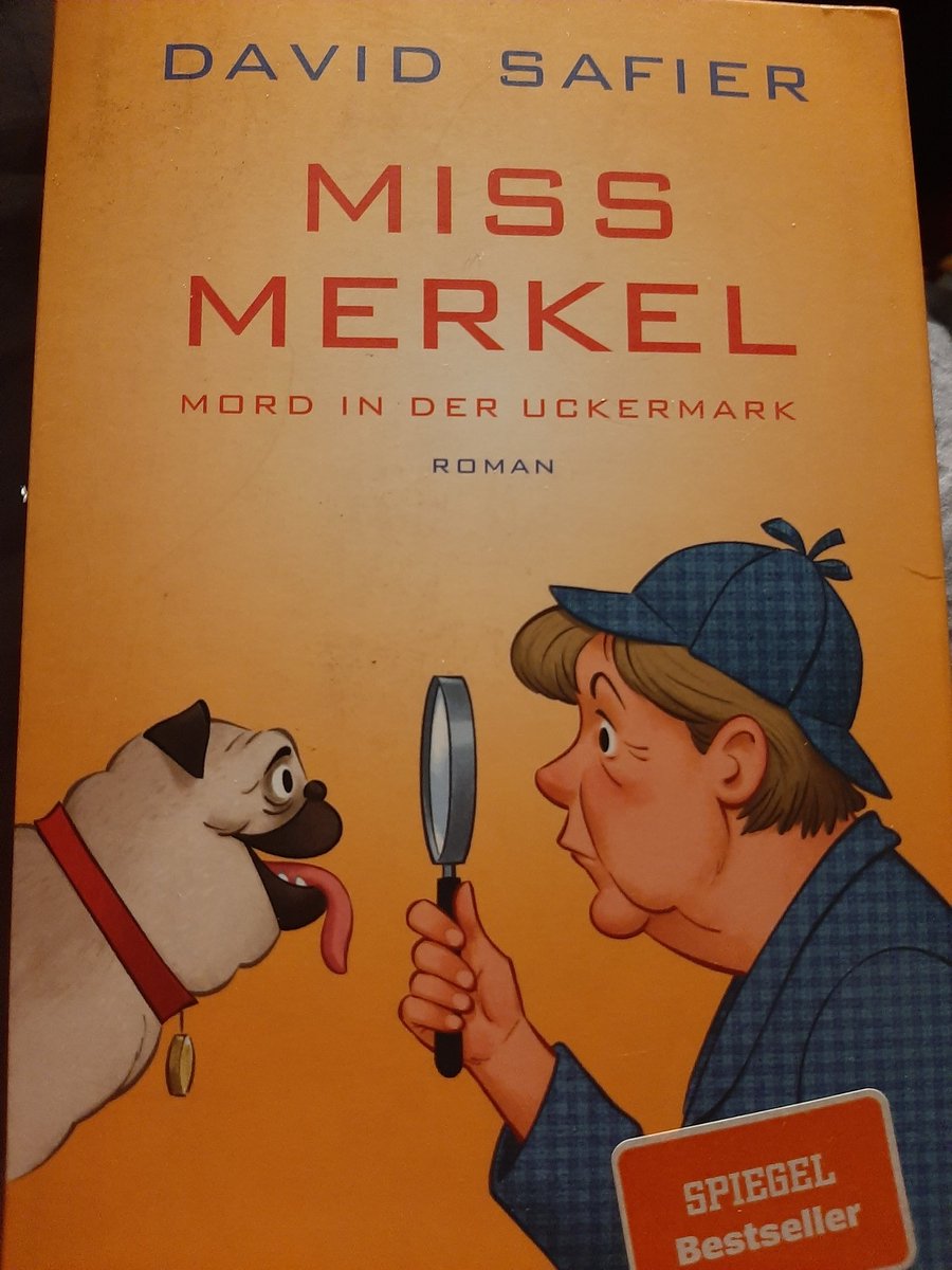 New book to start tomorrow. I have seen the television programmes and they are funny.