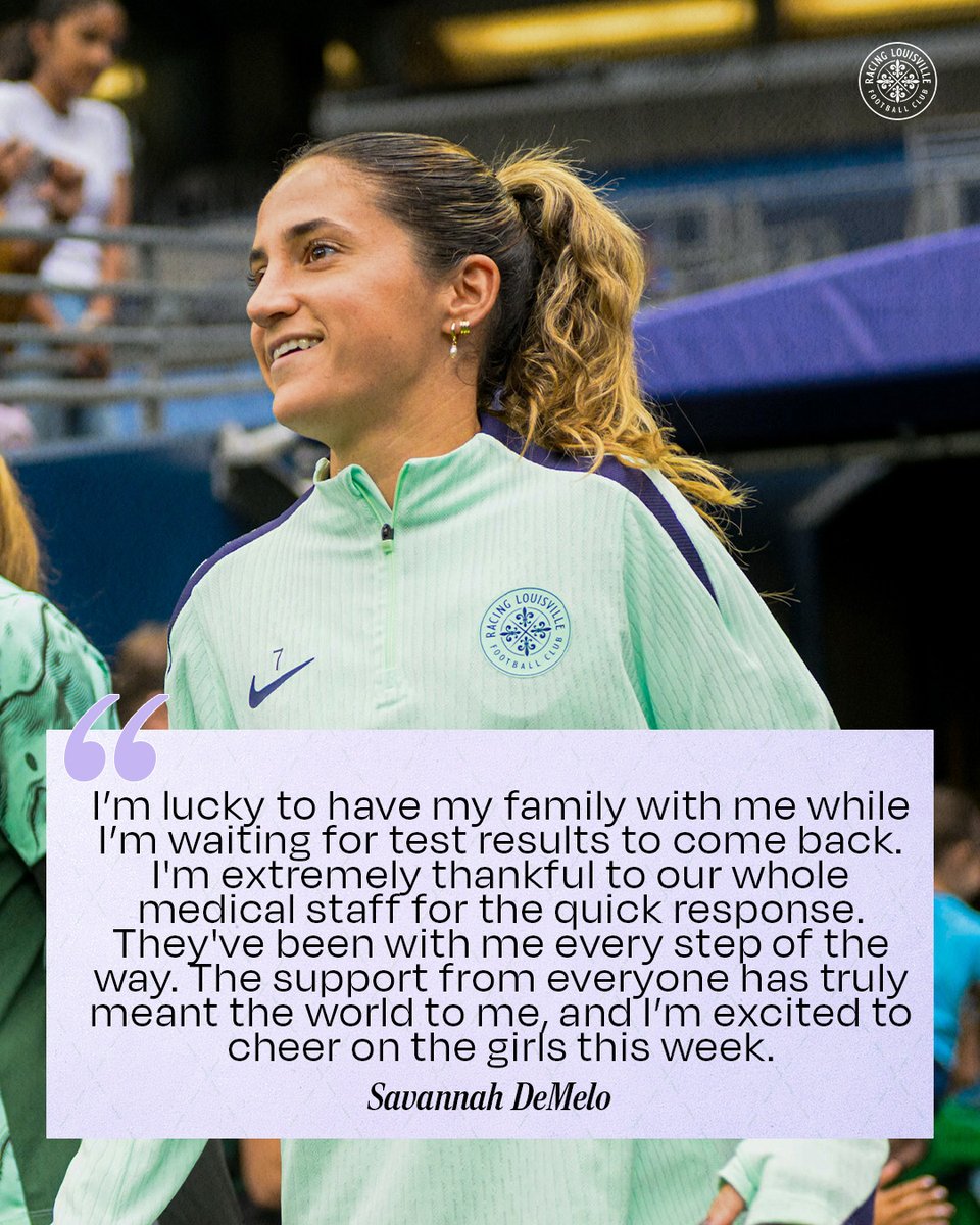 We’re all with you, Savannah 💜