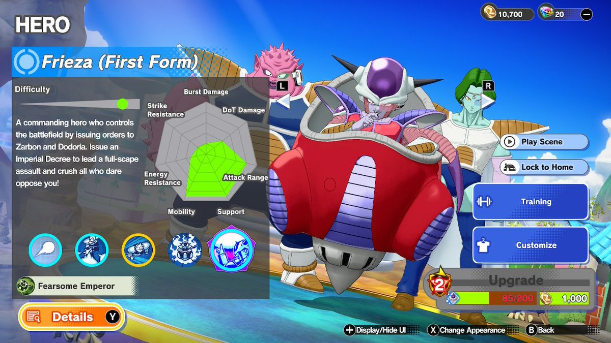 tr3carp3nt1st's tweet image. I Am Emperor of the Universe 👽 #DBGS #Frieza #FirstForm