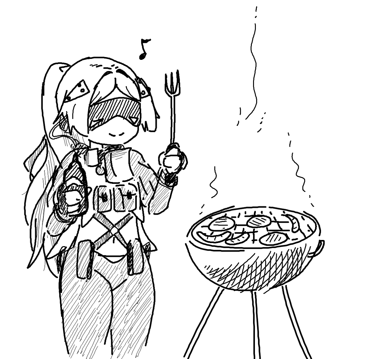 trigger just wants to grill