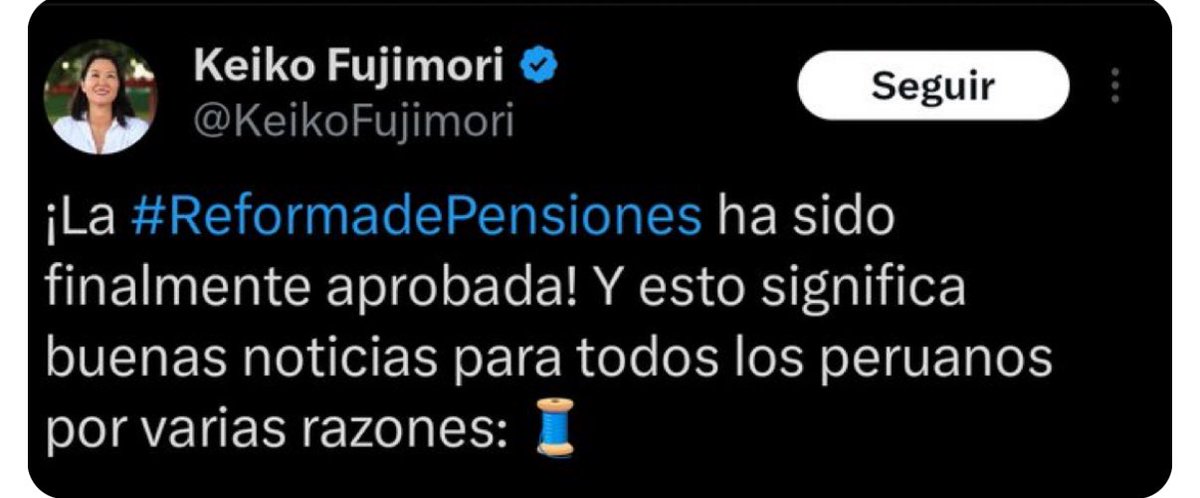 Muy bien, Fernando Llanos. Para mentir y comer pescado hay que tener mucho cuidado. Ahora les toca a los fujimoristas asumir las consecuencias de sus actos frente a los jóvenes, los independientes y la clase trabajadora, que ya no se dejan engañar.
