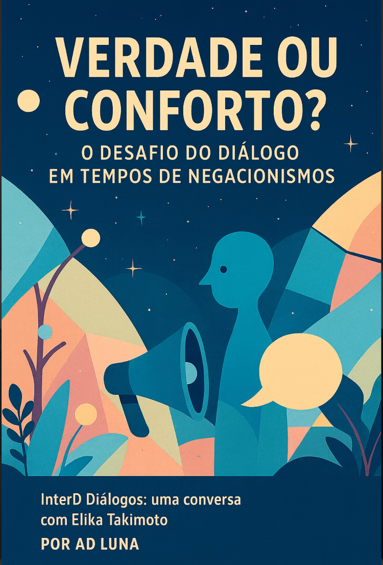 Verdade ou conforto? O desafio do diálogo em tempos de negacionismos: Uma conversa com Elika Takimoto InterD Diálogos - Por AD Luna a.co/d/7PxkoJJ #Amazon via @Amazon