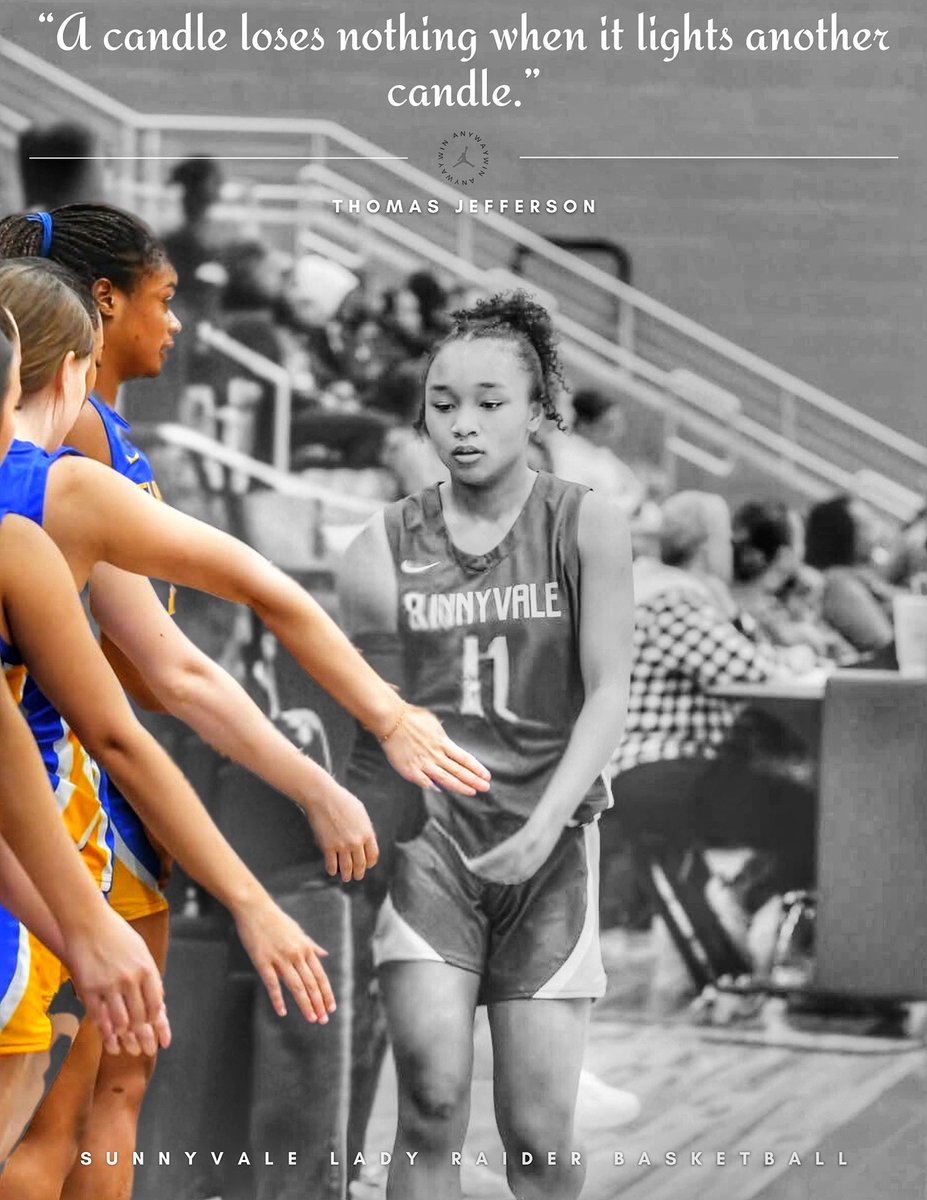 MOTIVATIONAL MONDAY 🏀
“A candle loses nothing when it lights another candle.”