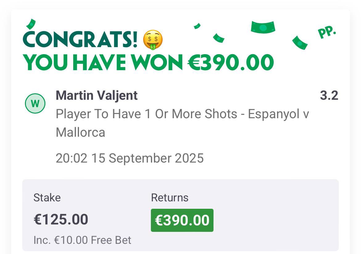 Safe to say we had some crazy slips in the FREE telegram tonight 🤑🔥

Join NOW so you don’t miss out on the next winners 👇

t.me/+CKb18e3OePI2M…