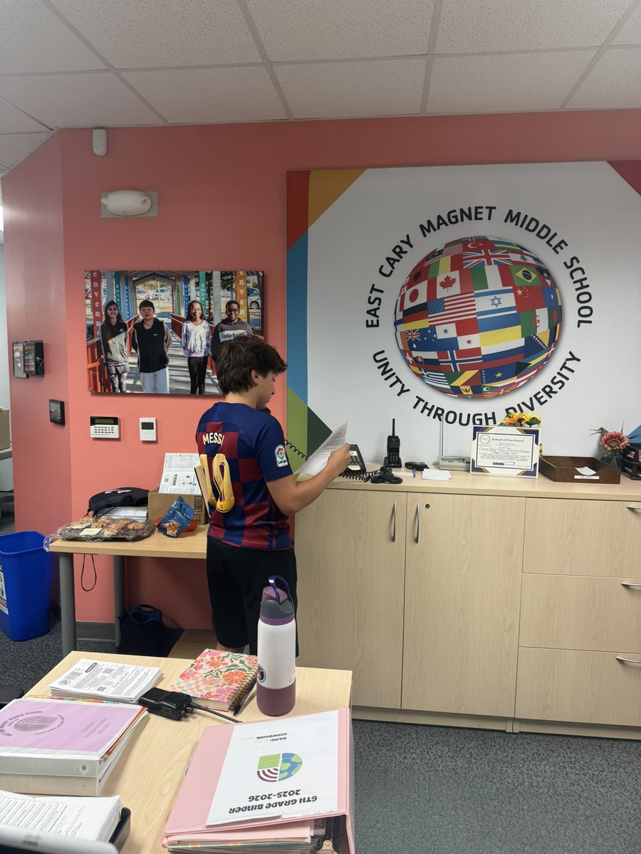 Melissa Lopez (@mlopez8science) on Twitter photo Morning announcements this month <a href="/eastcarymiddle/">East Cary Magnet Middle School</a> are being lead by students!! This scholar did an amazing job!! Look 👀 forward to the rest of the month. Morning announcements this month <a href="/eastcarymiddle/">East Cary Magnet Middle School</a> are being lead by students!! This scholar did an amazing job!! Look 👀 forward to the rest of the month.