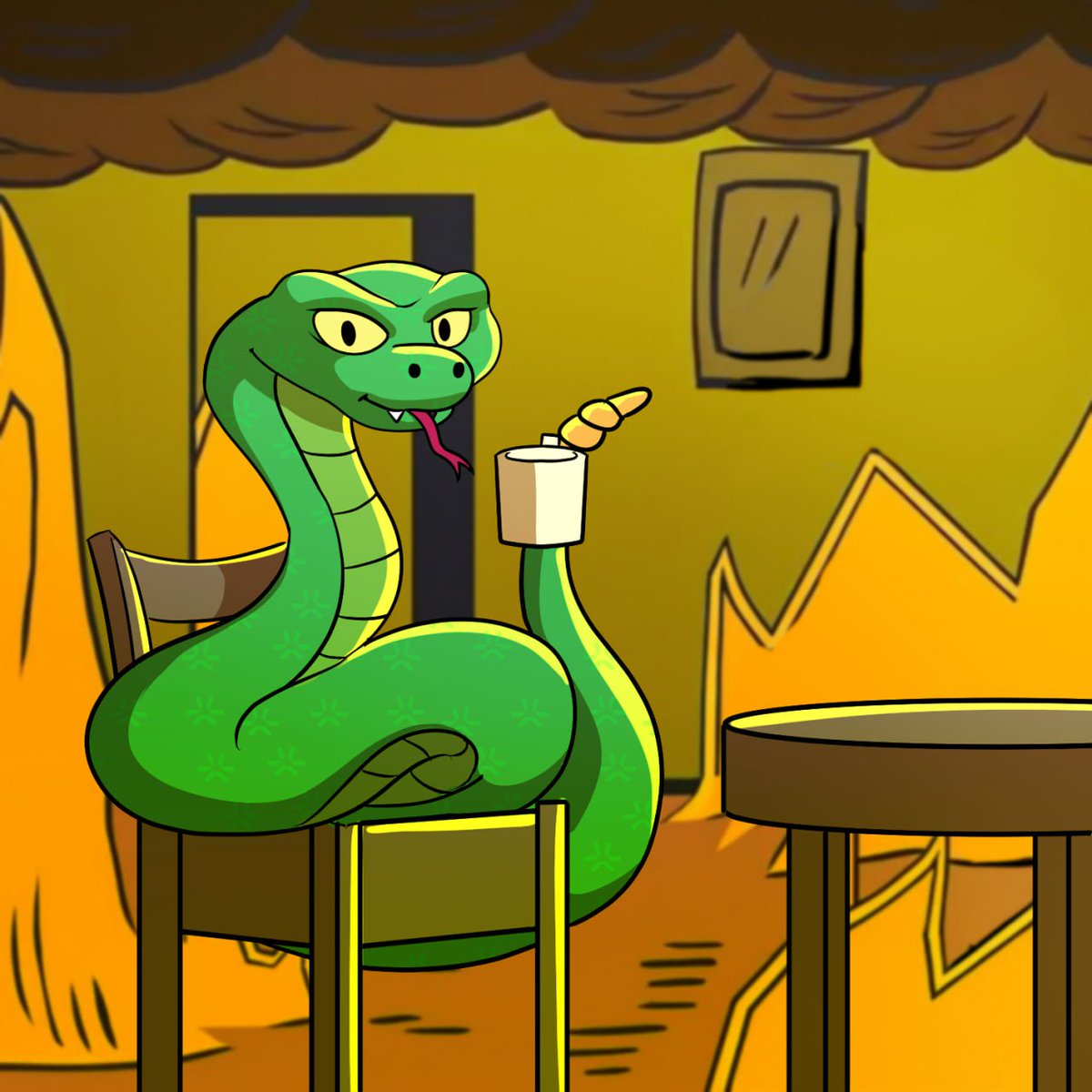 Just another red day but I'm unphassssed 🐍. How about you? $RTR