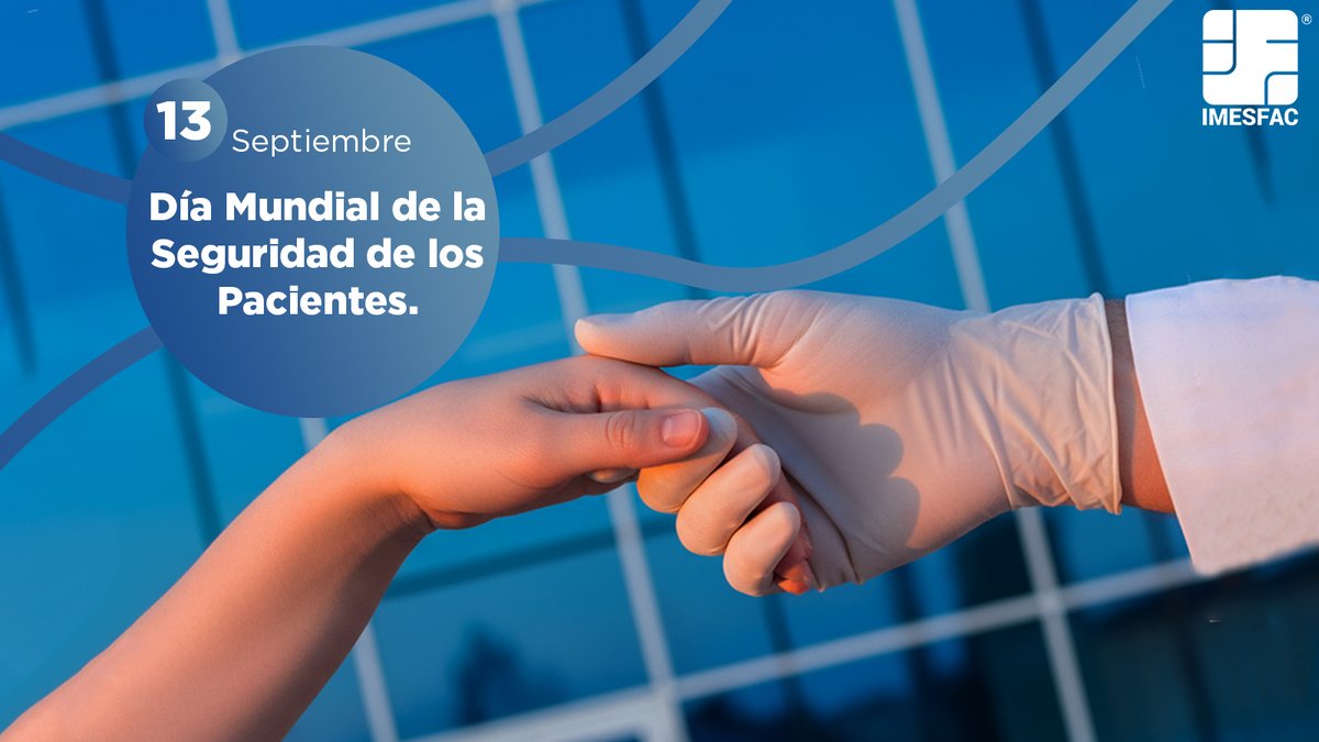 ❤️ 13 de septiembre | Día Mundial de la Seguridad del Paciente
La prevención salva vidas 🙌✨.
👉 Cuida tu salud, sigue tus chequeos y fomenta la cultura del cuidado.
#DíaMundialDeLaSeguridadDelPaciente #Salud #PrevenciónEsVida #Conciencia #PacientesSeguros