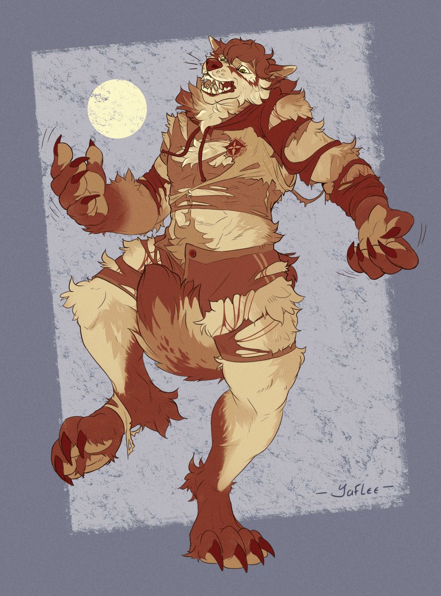 New full moon - New clothes
C0mm for Charrmon (bsky)
~
#tftuesday #tfeveryday #transfur