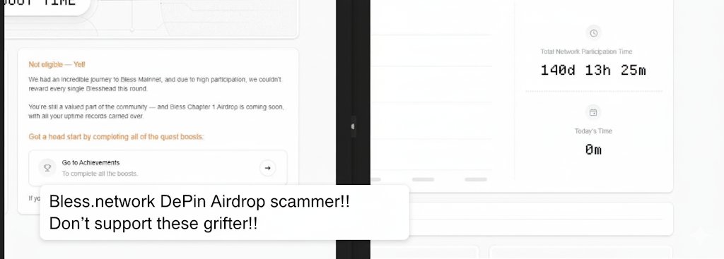 Bless.network biggest scammer in 2025!!! Don't buy that token! Instead short the fuck out of it!! Don't let them get away with this !!!
