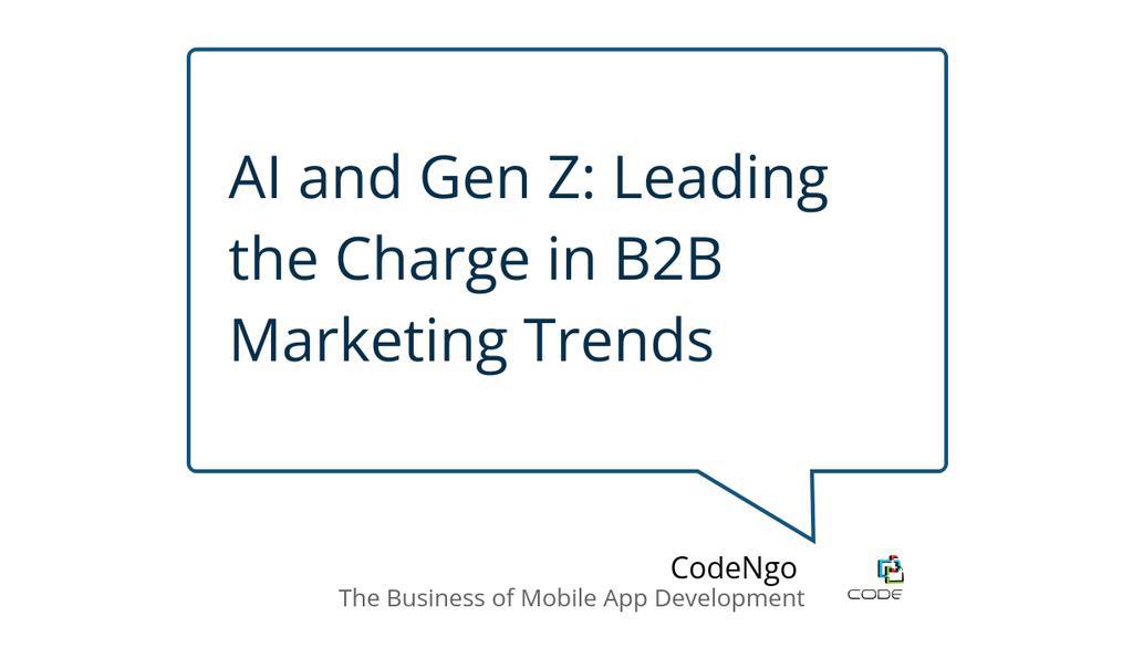 AppSubmissions's tweet image. When these trends work in tandem, they create a B2B marketing ecosystem that’s faster, smarter, and more human-centric.

Read more 👉 lttr.ai/AiyEi

#MarketingTrends #DigitalNativeBuyers #B2BSuccess