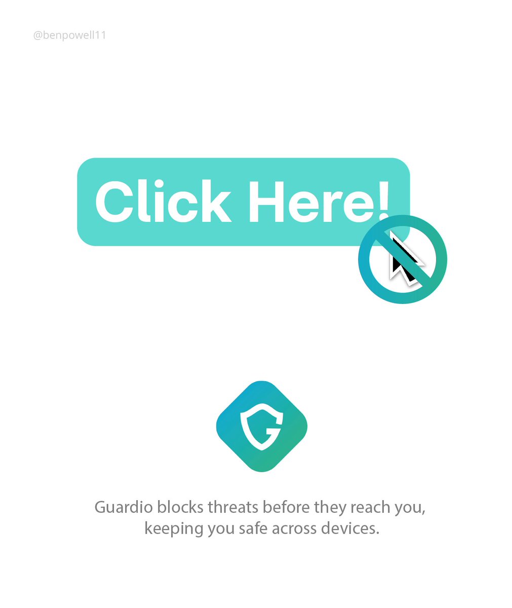 benpowelldesign's tweet image. &apos;Computer says no.&apos; @OneMinuteBriefs x @GuardioSecurity #GuardioProtection