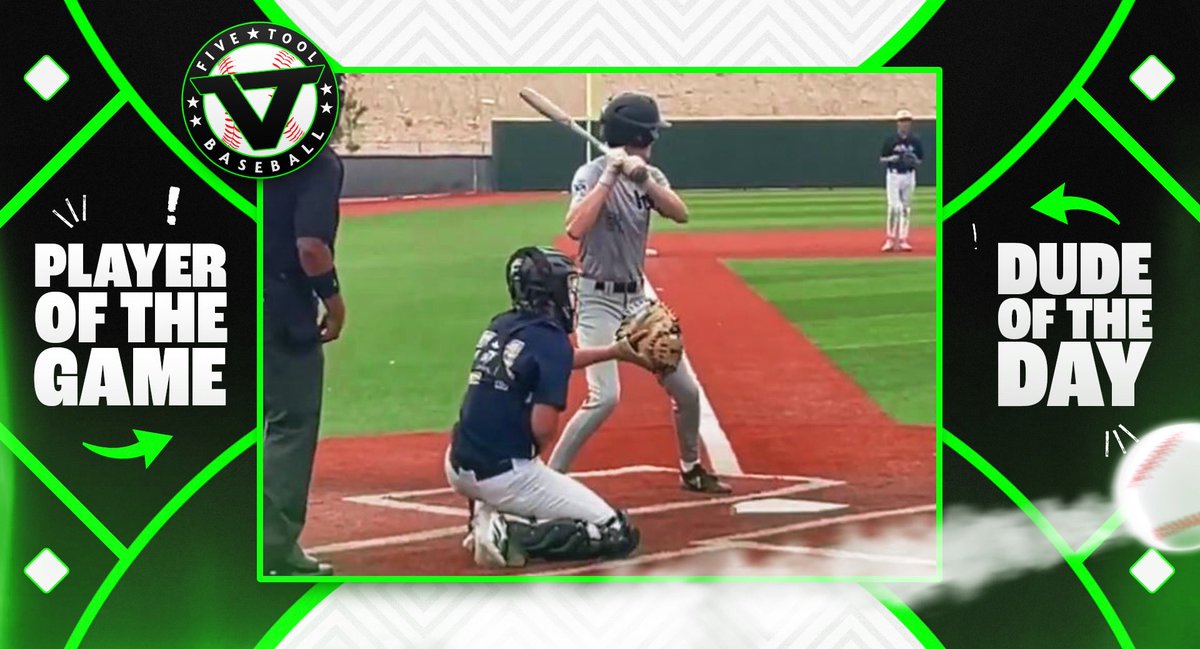 FiveTool's tweet photo. Dudes of the Day/Players of the Game: September 12-13, 2025

🌵@FiveToolAZ
🌴@FiveToolCA
☀️@FiveToolETX
🏜@FiveToolNM
🔥@FiveToolSTX
🤠@FiveToolTexas
🏔️@FiveToolCO

👉 https://t.co/9PfCaPn289 https://t.co/20tZ4zm8xV