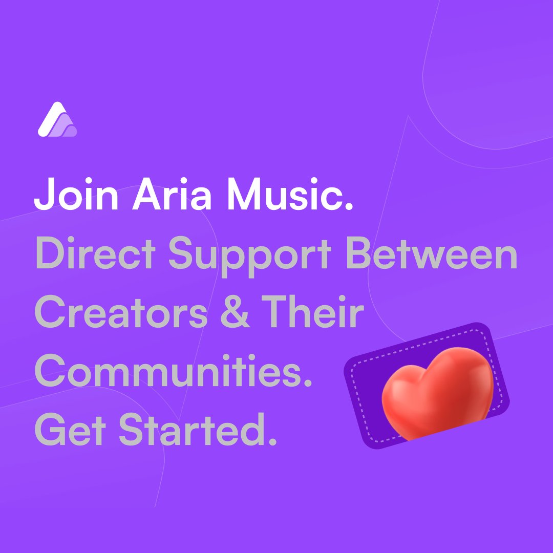 Streaming changed how we listen, but it broke the economics for artists. On mainstream platforms, millions of plays often equal pocket change

Aria Music flips that model

Every membership, every stream, and every direct fan connection translates into real money in the hands of