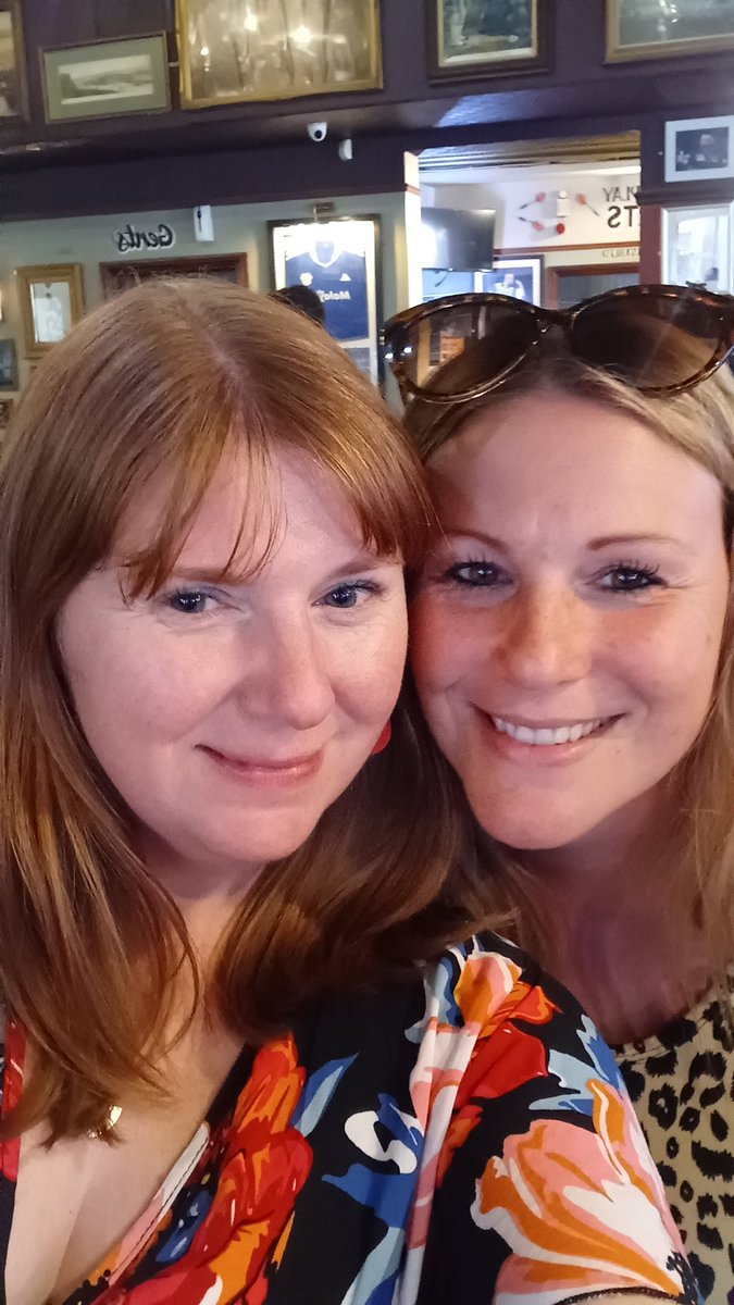 I finish the year I became 40 with, the bestest sister and
