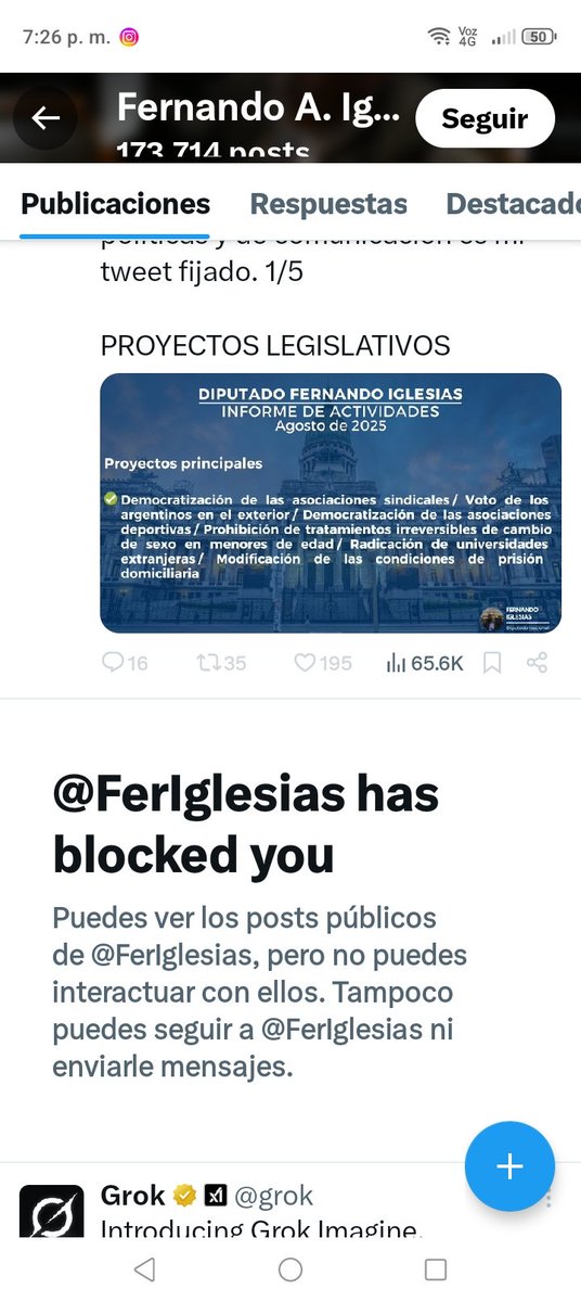 Bloqueado por Fernando Iglesia.
Por eso está convencido que tiene razón, no debate con los que pensamos distintos.
