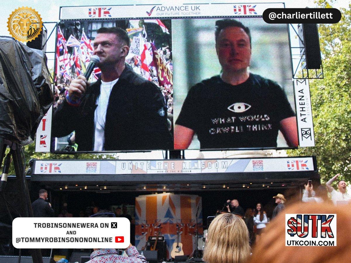 TRobinsonNewEra's tweet photo. Some of the amazing scenes from our Unite The Kingdom rally.

Enjoy.

🧵

📷 @charliertillett https://t.co/yTPcNVMtH3