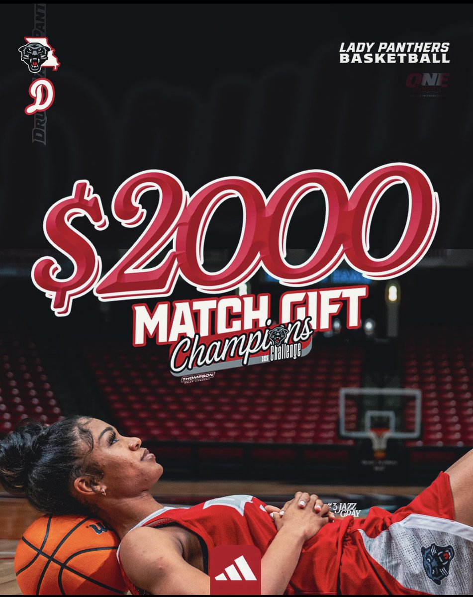 ‼️Just In‼️ A $2,000 MATCH GIFT for Champions Challenge. 

📆: September 16th
⏰: 10:00am
🔗: In Comments 

Help us secure this full match! 🐾