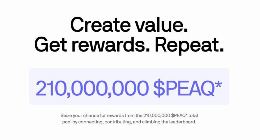 🔥Peaq Portal Campaign Season 2
💰Prizepool : 210,000,000 $PEAQ

✅Join Link : portal.peaq.xyz/?ref=WdLTKfWQA

✅Connect wallet, &amp; Verify Email
✅Enter Referral Code👉WdLTKfWQA
✅Complete Quest &amp; Claim XP

🤑Season1 Payment Proof t.me/CryptoHabib24/…

#Airdrop #crypto #Binance $Linea