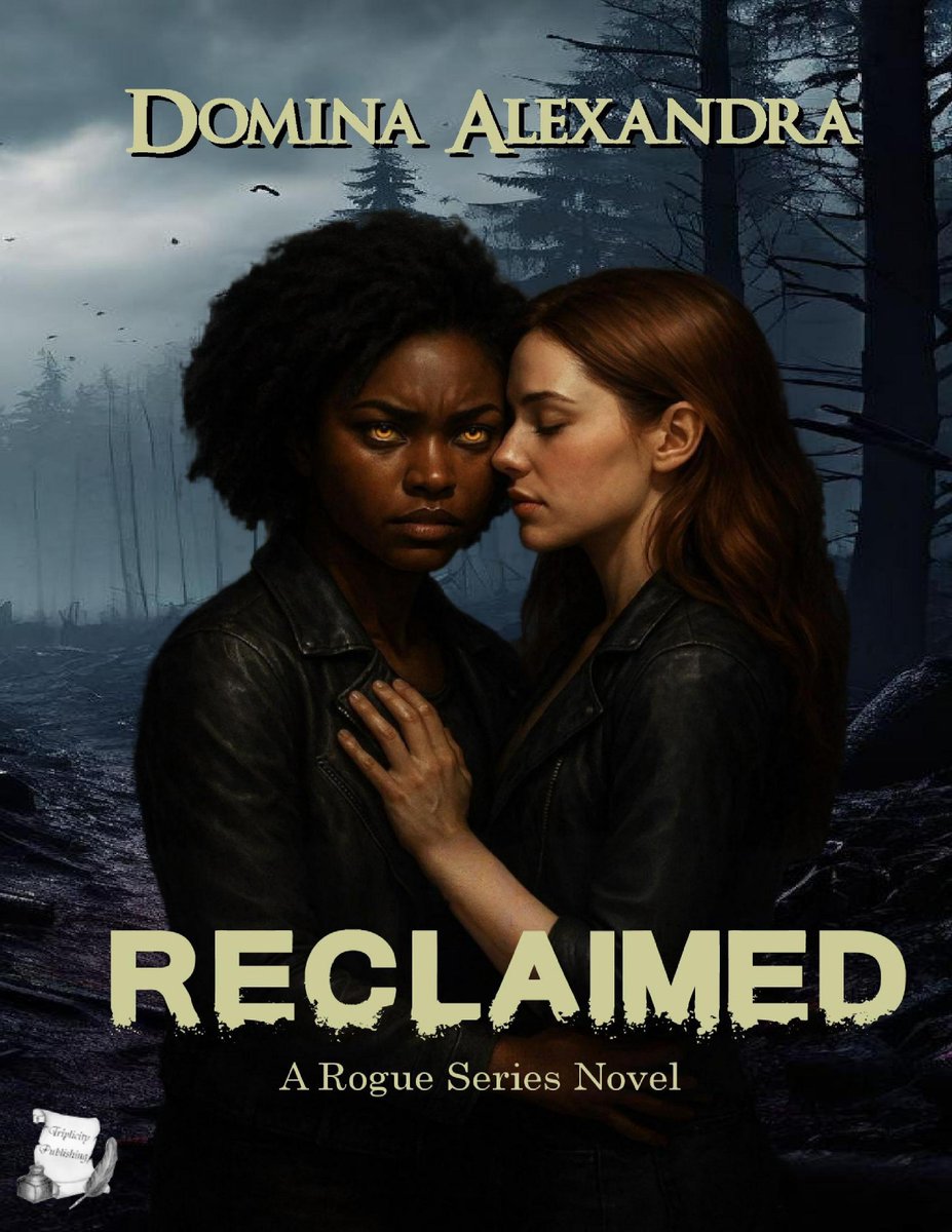 TriPubBooks's tweet photo. Releases in one month from today! Available for pre-order on: Amazon, B&amp;N, Apple Books, Smashwords, Kobo, as well other smaller platforms. Don't miss this 3rd book in the Rogue Series! @domina_5 #urbanfantasy #supernatural #lesfic #werewolves #rogueseries   🐺🌶️📖🌈🩸 https://t.co/gEFzstswUC