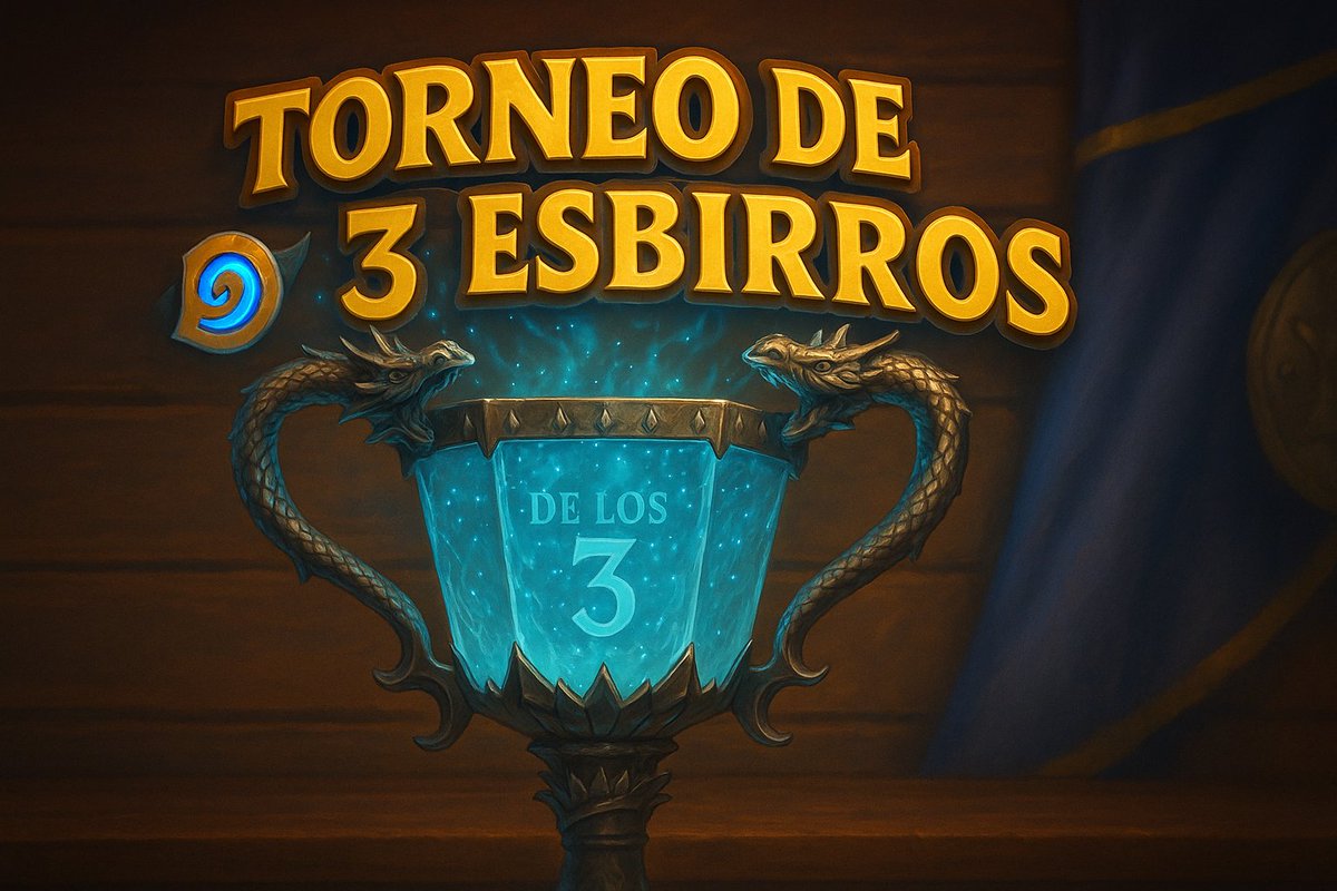 🎮 ¡Atención héroes y murlocs! 🐸⚡

Este 20 de septiembre a las 5:00PM  se viene un TORNEO CON CAUSA para ayudar a que <a href="/VeroAbuGamer/">VeroAbuGamer</a>  regrese a los streams

Regla única:
✨ Cada jugador inscrito podrá BANEAR una carta de todo el torneo. ✨
Prepárate para ver estrategias nunca