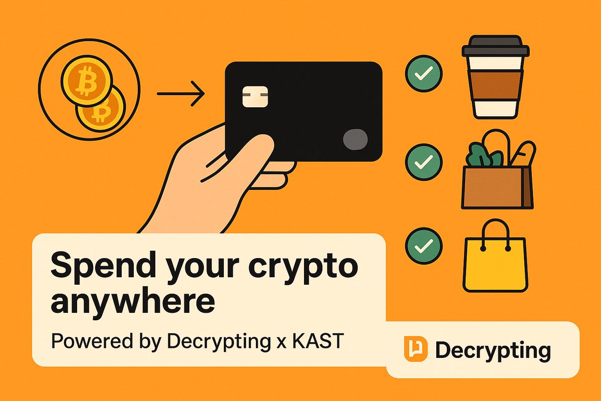 Crypto adoption means using tokens daily. <a href="/KASTcard/">KAST</a> enables this:
💳 Instant conversion for spending
🎁 Rewards per swipe
🌍 Works anywhere VISA is accepted
From speculation to utility, one transaction at a time. 🚀
