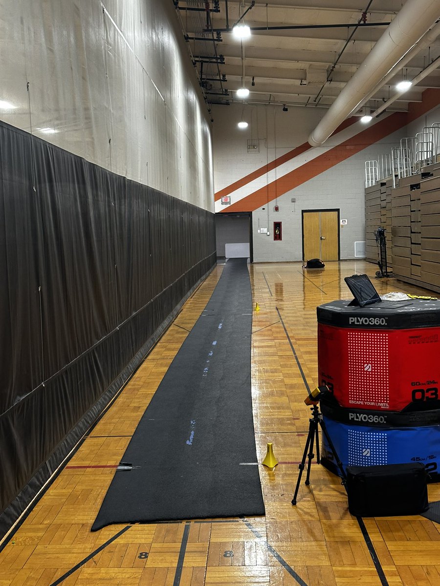 Since 2018 a large portion of our speed work has been done on the upper deck in old Ron Herrin Gymnasium… one of the only spots in our building not really touched by the 2020 renovation. 

Last week a freshman referred to it as “The Flight Deck”. I think that might stick.
