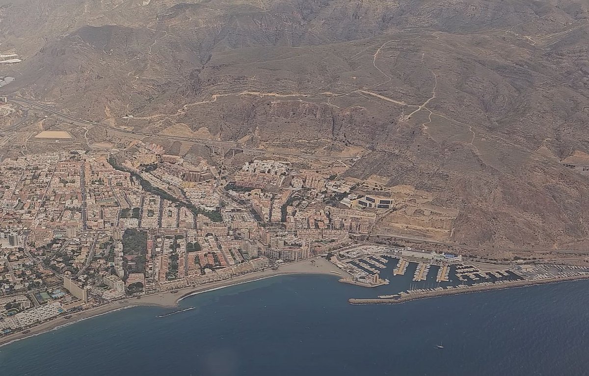 #Almería vista aérea de #Aguadulce 🛩️
#CostadeAlmería