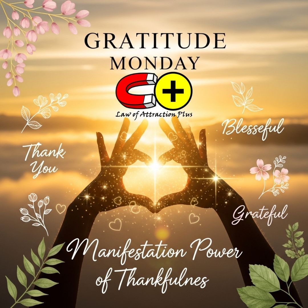 🙏 GRATITUDE MONDAY: Gratitude boosts your vibration &amp; attracts abundance! ✨

Comment “I AM GRATEFUL” + 3 things you’re thankful for &amp; watch miracles flow. 

🎧 Listen to our Gratitude Subliminal: youtu.be/vQ9L0aSfplU

 #GratitudeMonday #Manifestation #LAP