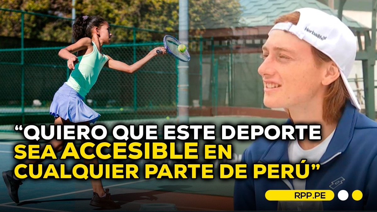 🎾 Ignacio Buse, la primera raqueta del Perú y protagonista en la Copa Davis, comparte en RPP su sueño de que el tenis se convierta en un deporte accesible para niños y jóvenes en todo el país. 
👉 youtu.be/1t2dbOKwQ4w
#ENCENDIDOSRPP