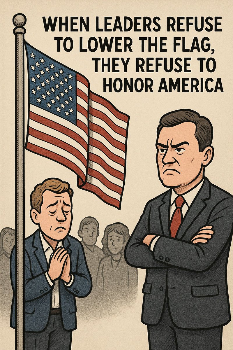 HANSFORNJ's tweet photo. A moment that shouldβve been solemn turned hateful β Spartaβs mayor lectures grieving residents instead of showing respect. Read more.
#AmericanFlag #HonorAmerica #RespectTheFlag #UnitedWeStand #FaithFamilyFreedom #CharlieKirk #InMemoryOfCharlie #HonoringCharlie #TPUSA #wearecharliekirk
https://t.co/vsqOvxSg4B
