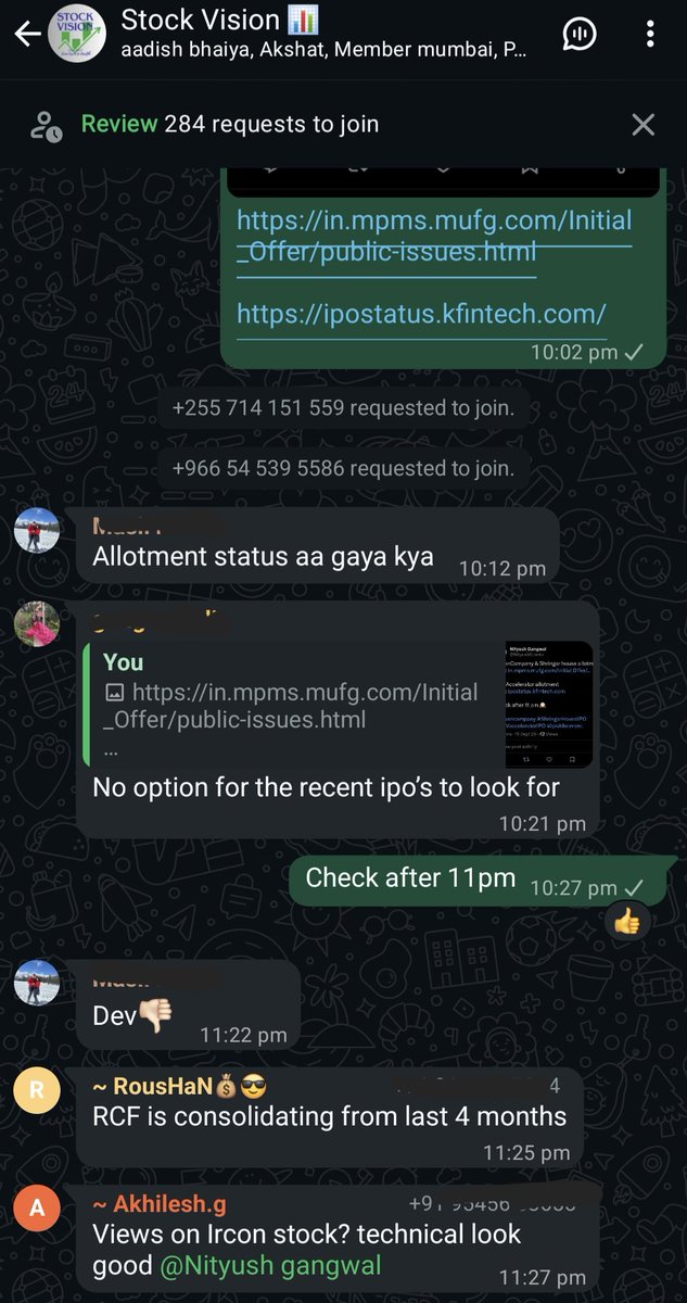 NityushStocks's tweet image. For such interactive chat on StockMarket, can join our free grp

Link: chat.whatsapp.com/GwGHn39cOJq2f7…

#UrbanCompanyIPO #DEVacceleratorIPO #ShringarHouseIPO #ipoallotment #StockMarketIndia