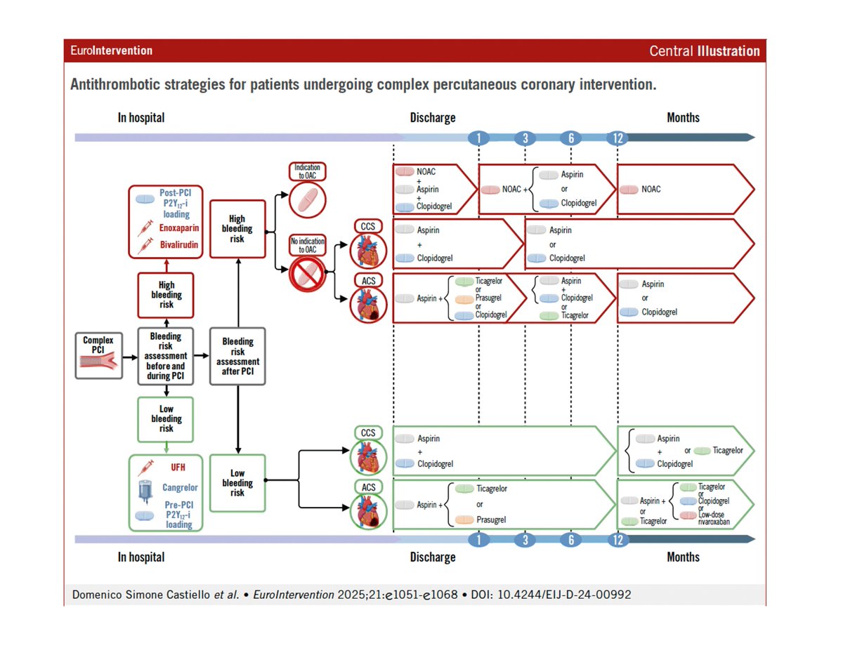 📢 Hot off the press in the latest issue of <a href="/EuroInterventio/">EuroIntervention</a>  !

I am truly delighted to share the publication of our state-of-the-art review:

“Antithrombotic therapy in complex percutaneous coronary intervention”

🔗Read here: eurointervention.pcronline.com/article/antith…

<a href="/piccoloraf/">Raffaele Piccolo</a> <a href="/IndolfiCiro/">Prof. Ciro Indolfi</a>