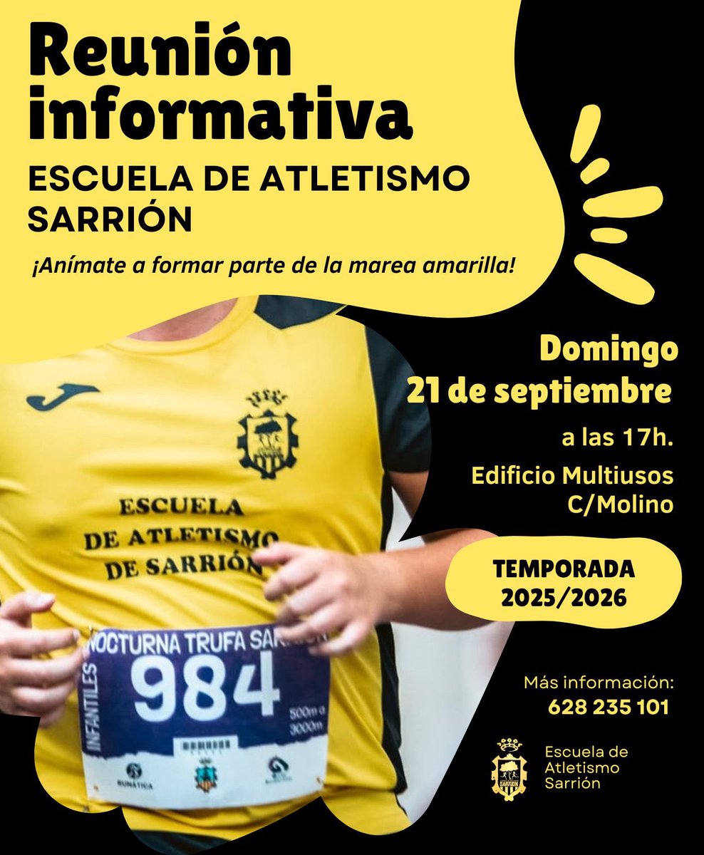 Escuela de Atletismo de Sarrión tweet media
