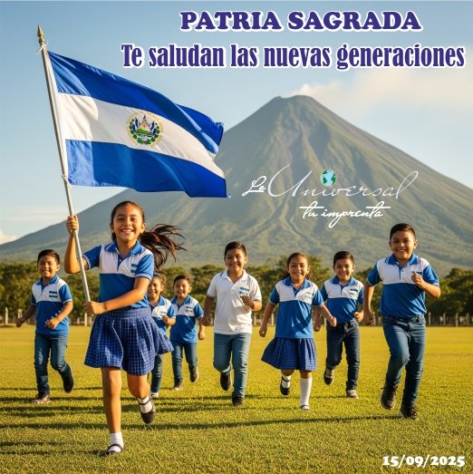 RicardoRodas8's tweet photo. Feliz día de la independencia... #ElSalvador #independenceday2025 #15septiembre https://t.co/xlRfTY4ygX