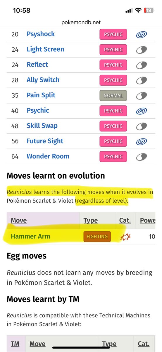 komviper's tweet photo. @PokemonGoApp @scopely Thank you for the upcoming Solosis community day! In future move updates, please consider the following for Reuniclus: Charm is poor due to its low energy gains. It learns a better energy move: Confusion. For coverage vs dark types, it learns Hammer Arm ;) https://t.co/zcur4EXrrQ