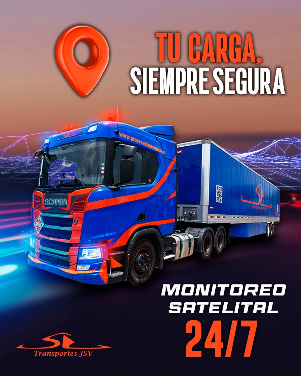JsvTransportes's tweet image. En Transportes JSV contamos con monitoreo satelital 24/7, lo que nos permite seguir cada movimiento de nuestras unidades en tiempo real.

Porque tu confianza nos mueve, y la seguridad de tu carga es nuestra prioridad. 

¡Cotiza ahora!
📲(833) 104 5274

#TransportesJSV