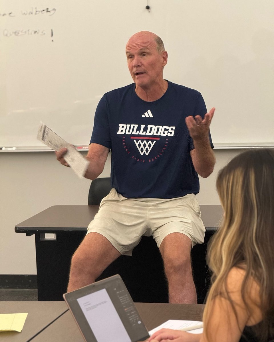 Jim Boren (@jboren4507) on Twitter photo Fantastic Sports Journalism class today with <a href="/Fresno_State/">Fresno State</a> basketball coach Vance Walberg. He shared insights on this year’s team, the challenges of the transfer portal, and the impact of NIL on college athletics. <a href="/FSAthletics/">Fresno State Bulldogs</a> <a href="/FSMCJDept/">MCJ Department</a> <a href="/MountainWest/">Mountain West</a> Fantastic Sports Journalism class today with <a href="/Fresno_State/">Fresno State</a> basketball coach Vance Walberg. He shared insights on this year’s team, the challenges of the transfer portal, and the impact of NIL on college athletics. <a href="/FSAthletics/">Fresno State Bulldogs</a> <a href="/FSMCJDept/">MCJ Department</a> <a href="/MountainWest/">Mountain West</a>