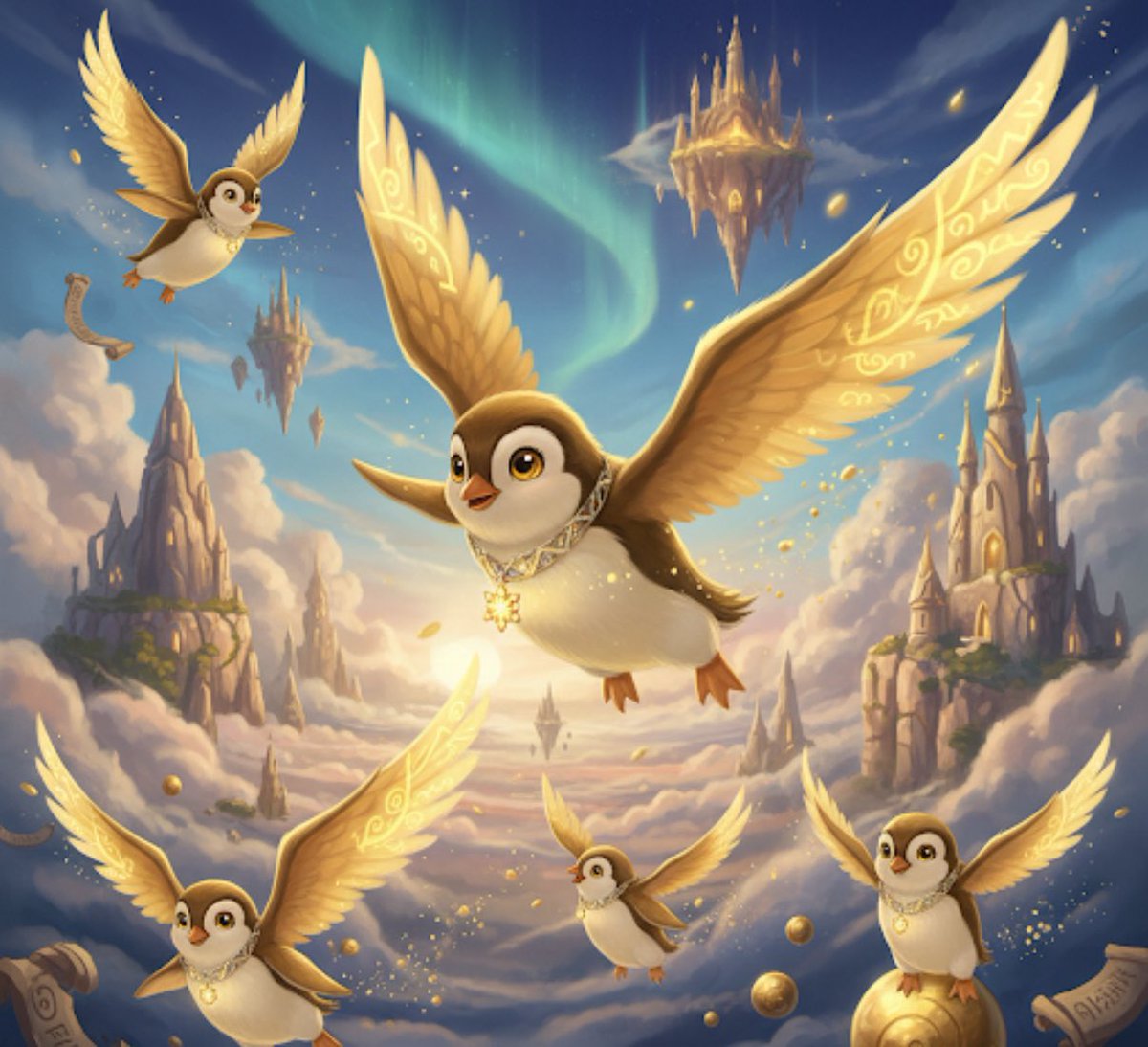 Mix of horror, PsiGuin, more horror finished with adorable 😂