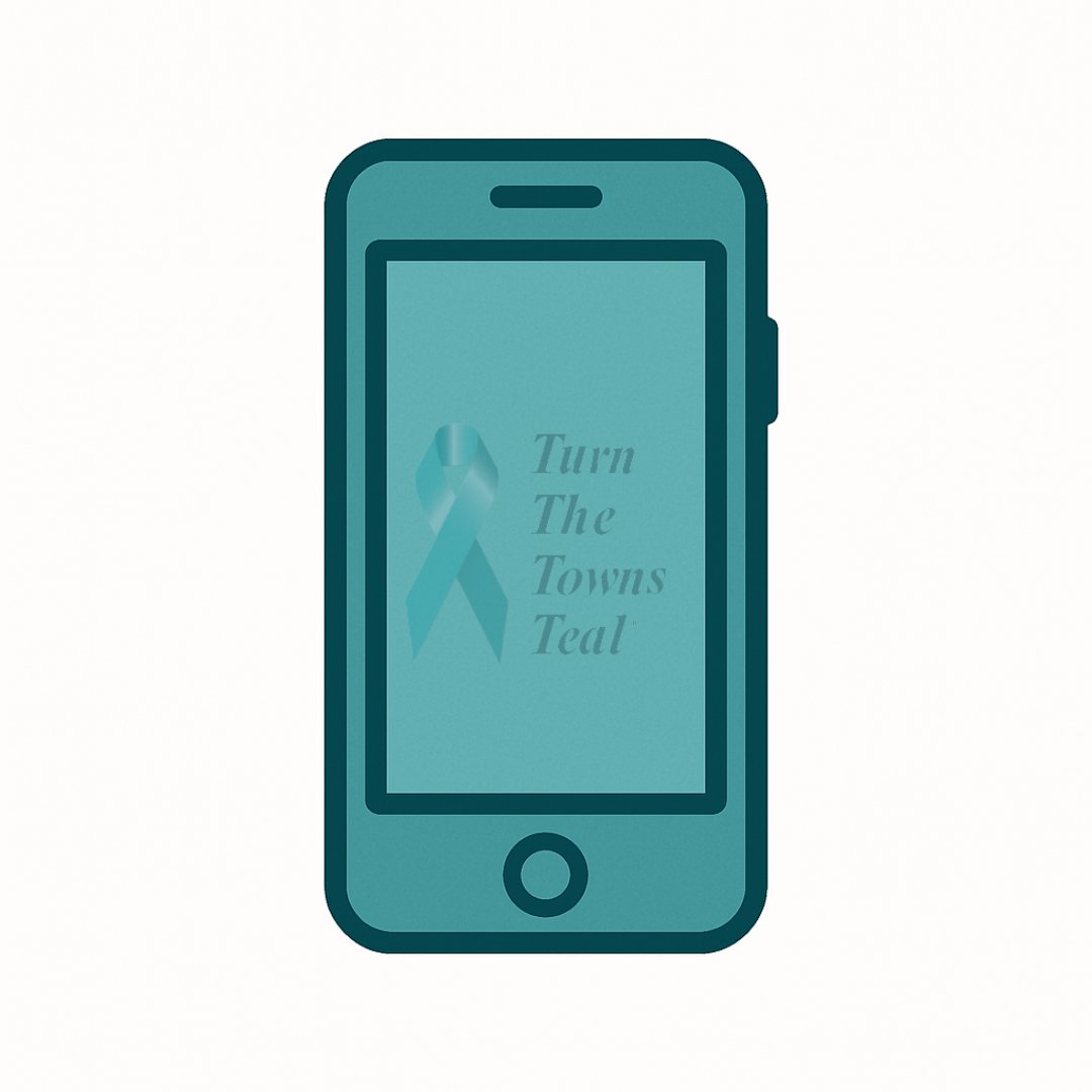 We’d like to include your 2025 photos on our website. Please send 3 of your best photos to info@turnthetownsteal.org. Your photos show your good works and guide our new volunteers in “Tealing”. With continued thanks for all you’ve done to spread #OvarianCancerAwareness.