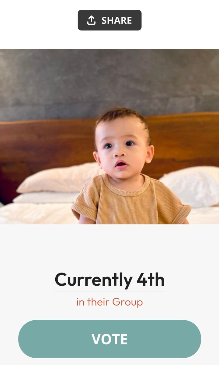 benventurina's tweet photo. Vote for Aton for baby of the year! Just vote once! He's currently 4th! He could be featured in @Variety

https://t.co/XE2pVTD5Iq https://t.co/3De7ktOHhe