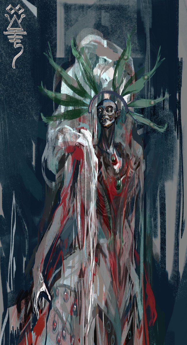 Yvraine, Herald of Ynnead #fanart #warhammer #ynnari #eldar